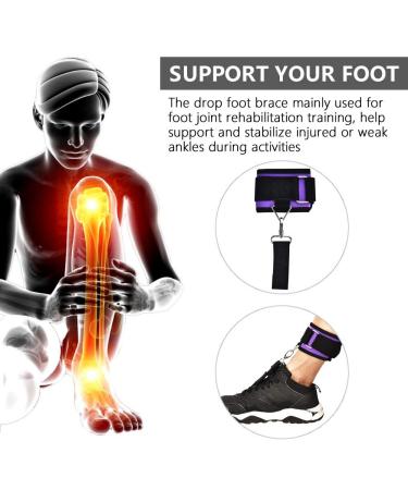 Foot-Up Orthosis - Adjustable Foot Drop Support for Plantar Fasciitis Relief | Unisex Compression Wrap - Buy Online on GoSupps.com