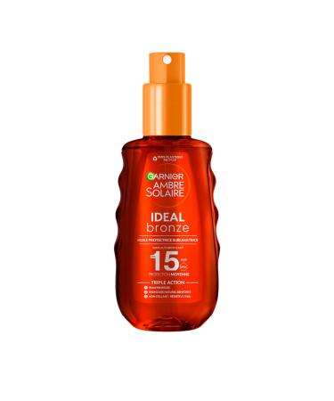 Garnier Ambre Solaire Ideal Bronze Sublimation Protective Oil Tan Sublimation Protective Oil FPS15