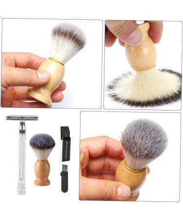 Frcolor Manual Razor Trimmer Set for Men | Beard Hair and Shaving Brush - Old-Fashioned Grooming Essentials for Perfect Facial Hair - Buy Online on GoSupps.com