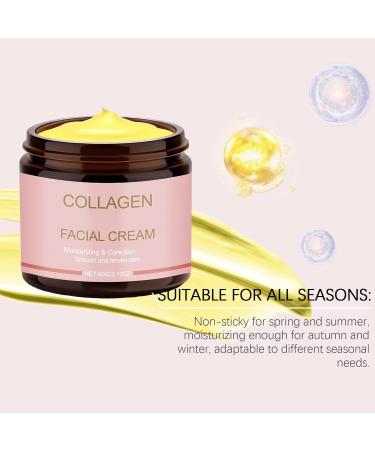 Cr me visage anti-rides hydratante anti- ge et raffermissante soin hydratant jour et nuit texture l g re convient tous les types de peau enrichie en collag ne et en essence lastifiante (1PCS) - Buy Online on GoSupps.com
