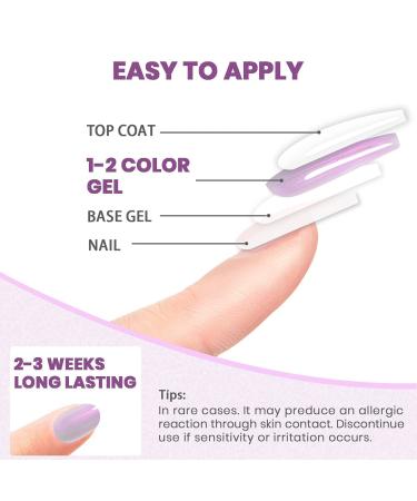 Vishine Pearl Gel Nail Polish Collection - Glitter Pearlescent Shell Gel Polish Set - 6Pcs 8ml Soak Off LED UV Lamp Required - DIY Manicure - Classic Pearlescent Shades - Buy Online on GoSupps.com