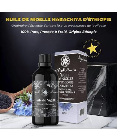 NIGELLE OIL (NIGELLA SATIVA) FROM ETHIOPIA (HABACHIYA) 100ML NIGELLE SOURCE - Buy Online on GoSupps.com