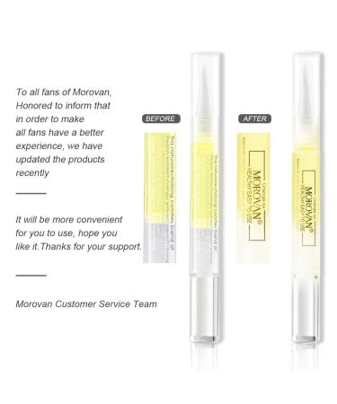 Morovan Nail Cuticle Oil Pen - Natural Nail Treatment Care, Softener & Strengthener for Gel Nails (10PCS) - Buy Online on GoSupps.com