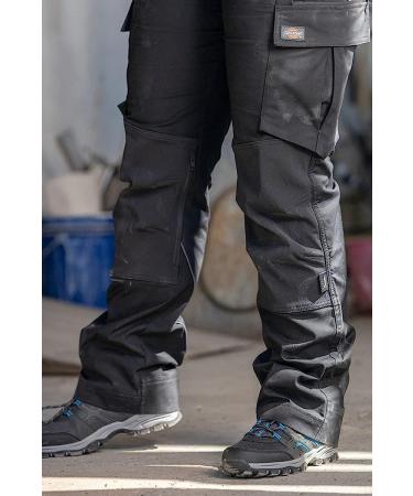 Dickies Men's Dri-Tech Moisture Control Max Crew Socks 12-15 6-Pack Black - Buy Online on GoSupps.com