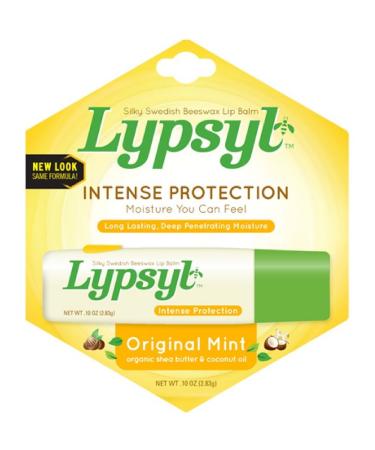 Lypsyl Intense Protection Original Mint Lip Balm 0.10 oz (Pack of 10)