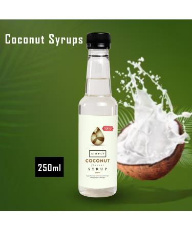 IBC Simply Sugar Free Coffee Syrup Pick N Mix | Choose From 40+ Flavours | Almond Amaretto Banana Black Forest Blue Curacao Bubblegum Butterscotch More - Pack of 2 x 250ml - Buy Online on GoSupps.com