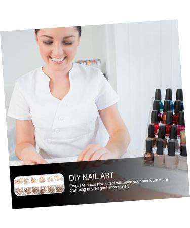Beatifufu 1 Box Nail Art Flat Drill Nail Decor Manicure Supply Manicure Accessories Nail Salon Accessory Nail Patches Nail Ornament Nail Accessories DIY Manicure Decors Nail Jewelry Decor - Buy Online on GoSupps.com