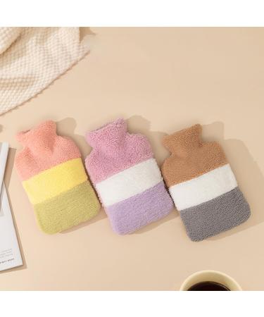 OliviaLiving Hot Water Bottle with Soft Premium Cover 1.5L Hot Water Bag for Menstrual Cramps Neck and Shoulder Pain Relief Hot and Cold Therapies Hand Feet Warmer Orange - Buy Online on GoSupps.com