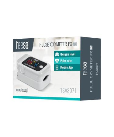 Buy Finger Pulse Oximeter BT PX70 Teesa TSA8071 - Accurate Saturation & Heart Rate Measurement with Bluetooth | Fast International Shipping - Buy Online on GoSupps.com