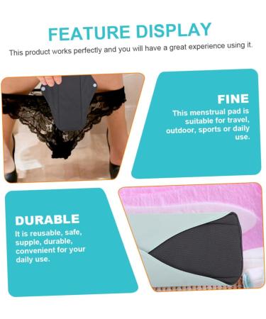 4-Piece Women s Mesh Menstruation Pads | Comfortable & Reliable Livy Menstrual Pads for Discharge - Buy Online on GoSupps.com