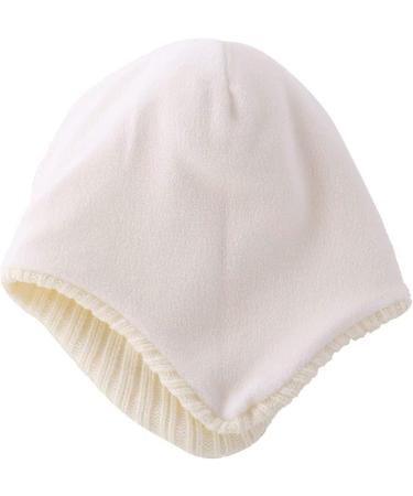 Home Prefer Toddler Beige Fleece Knit Beanie Hat 2-5T | Kids Winter Earflap Hat - Buy Online on GoSupps.com