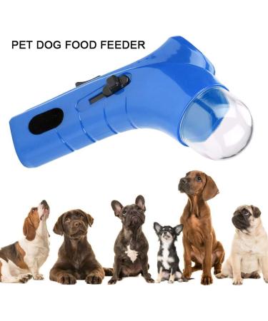 Treat Gun Treat Thrower - Fun Dog Toy for Training & Rewards | Blue - Perfect for Dogs - Buy Online on GoSupps.com