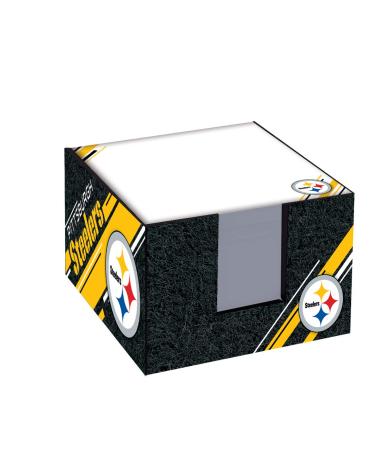 Turner Sports Pittsburgh Steelers Note Cube W/Holder (8125008),Multicolor