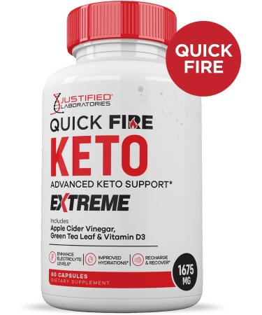 (10 Pack) Quick Fire Keto ACV Extreme Pills 1675MG Keto Support Blend Alternative to QuickFire Keto Gummies Includes Apple Cider Vinegar Extra Virgin Olive Oil Powder Green Tea Leaf 600 Capsules - Buy Online on GoSupps.com