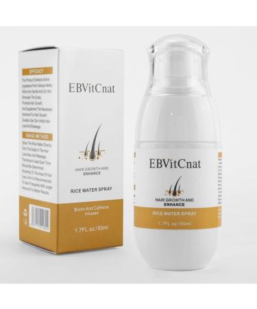 Rice Water for Hair Growth Hair Growth Serum for Women & Men Hair Regrowth for Stronger Thicker Longer Fuller Hair Fermented Rice Water for Hair Loss and Damaged Dry Hair