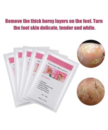 5pcs Moisturizing Foot Peeling Mask - Gentle Dead Skin Remover for Sensitive Feet | Foot Care Socks - Buy Online on GoSupps.com