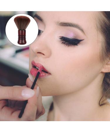 1STK Solid Wood Makeup Brush - Soft Bristle Face Powder & Mineral Brush for Travel | Hairdresser Shaving & Dusting Brush - Buy Online on GoSupps.com