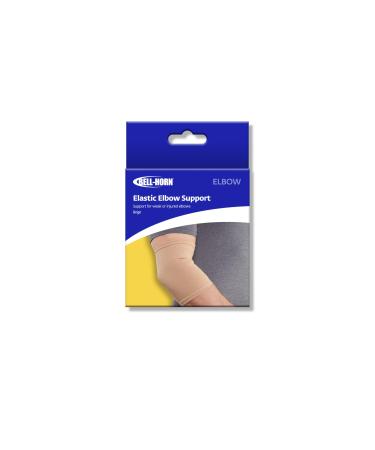 Elastic Elbow Support Beige M Beige Medium