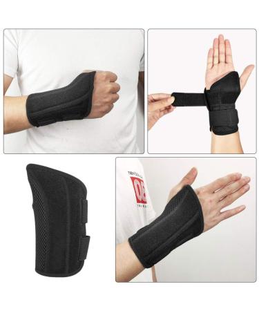 Buy Healifty Sports Wrist Brace - Breathable Night Splint & Support for Wrist Sprains | Adjustable Stability Belt - Best for Athletes & Recovery - 19.5x18cm Black - Buy Online on GoSupps.com