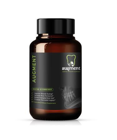 Augment Nutrition Dental Implant Support Supplement - Support Bone Formation & Osseointegration - All-Natural Formula with Vitamins & Micronutrients - Non-Synthetic & Non-GMO (90 Servings)
