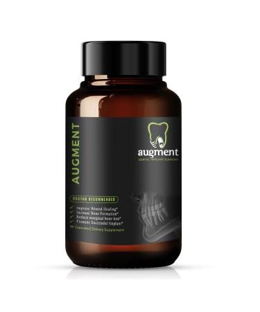 Augment Nutrition Dental Implant Support Supplement - Support Bone Formation & Osseointegration - All-Natural Formula with Vitamins & Micronutrients - Non-Synthetic & Non-GMO (90 Servings) - Buy Online on GoSupps.com
