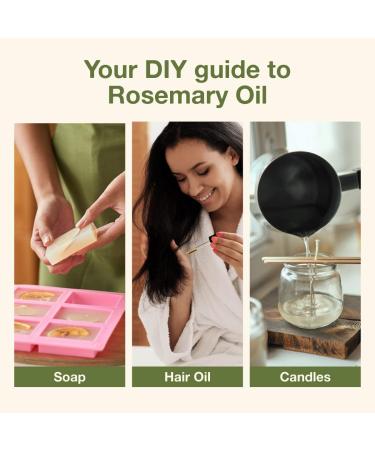 Kukka Pure Rosemary Oil for Hair Growth 10ml - 100% Natural Undiluted Therapeutic Grade Essential Oil for Skin, Scalp, and Aromatherapy - Rosemary Hair Oil for Healthy Growth - Pack of 1 - Buy Online on GoSupps.com