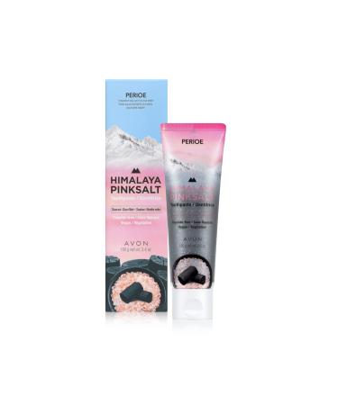 Perioe Himalaya Pink Salt Toothpaste Charcoal-Clean Mint 3.4 oz (100 g)