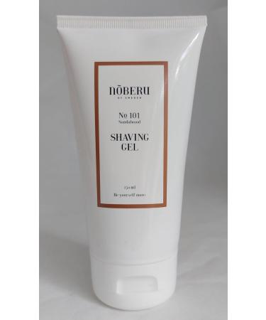 Noberu Of Sweden - Shaving Gel N 101 Sandalwood - Shaving Gel N 101 Sandalwood - 150 ml - Buy Online on GoSupps.com