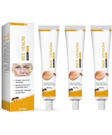 Jesshiny Rekulo 3-Pack Anti-Wrinkle Bee Venom Creams 2026 Skin Care and Anti-Aging Face Cream with 2026 Bee Venom Firming Serum for All Skin Types