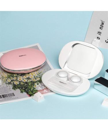 Elegant Contact Lens Case Induction Eye Lens Case Simple Contact Lens Travel Case for Fashion Storage and Portable Personality (Color : White) - Buy Online on GoSupps.com