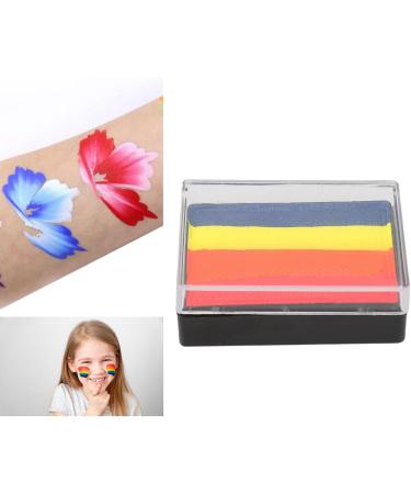  OUCRIY 4 Colours Split Cake Palette for Kids and Adults Water Activated Makeup Face and Body Paint for Cosplay Halloween 30G (24) - Buy Online on GoSupps.com