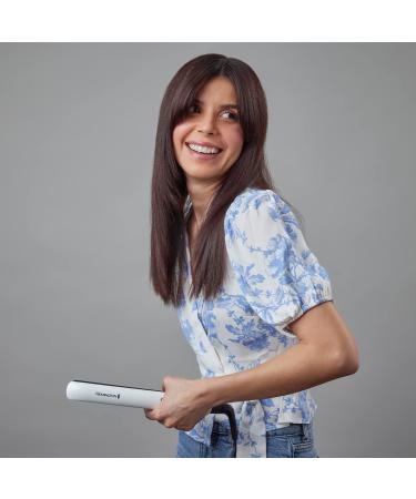 Remington Shine Therapy Advanced Ceramic Hair Straighteners with Moroccan Argan Oil - S8500 Black/White - Buy Online on GoSupps.com