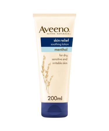 Aveeno Soothing Cream at The Menthol Reduces Itching from Dry Skin 200ml