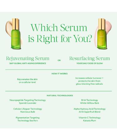 Tata Harper Rejuvenating Serum | Multi-Tasking Anti-Aging | 100% Natural | Freshly Made in Vermont | 30ml - Buy Online - Buy Online on GoSupps.com