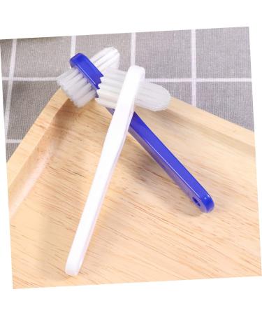 Gleavi Double-Headed Toothbrush Set - 4 Pieces World Map Design | Prothesis Cleaner & Hygiene Tool | Efficient Double-Sided Cleaning for Optimal Oral Care - Buy Online on GoSupps.com