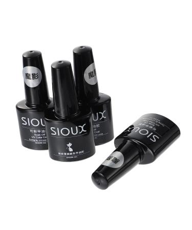 POPETPOP 4pcs Cat 's Eye Gel Nail Polish Nail Kit Gel Manicure Accessories Glitter Gel Nail Shimmer Nail Polish Uv Nail Polish Color Change Nail Polish Resin Liquid Magnetic Cat Eye Gel 3d