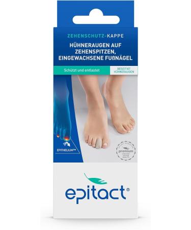 Buy EPITACT Toe Cap for Big Toe (Size L) - Comfortable Corn Claw Protection - International Shipping Available - Buy Online on GoSupps.com