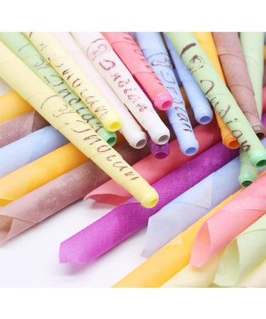 Dr.JIEER Natural Beeswax Ear Candles - 32 Pcs (8 Colors) | Organic Plant Material | Fragrance | Hollow Cone Candles - Buy Online on GoSupps.com