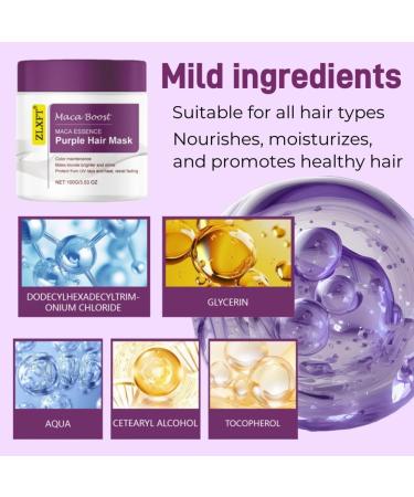 Violet Masque Cheveux Masques Capillaires Violets Masque Nourrissant Violet Masque Capillaire Masques Capillaires Au Collag ne Violets Masque Capillaire Au Collag ne Masque Nourrissant Violetss - Buy Online on GoSupps.com