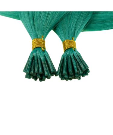 Runature Bonding Extensions | 55cm Teal Real Hair | 25 Strand 25g Keratin Itip Hair Extensions - Buy Online on GoSupps.com