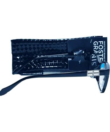 Foster Grant VRL2004 Black Women s Reading Glasses +2.50 with Soft Case - Stylish & Durable | International Shipping Available - Buy Online on GoSupps.com