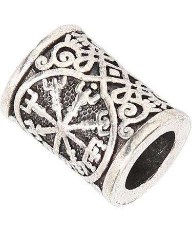 Hair Tube Beads Wide Use Beard Beads Exotic Antique Dreadlocks Beads for Hair Braiding for Men for Women for Jewelry Making - Buy Online on GoSupps.com