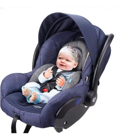 INFANZIA 2-in-1 Head & Body Supports for Baby - Extra Soft Stroller Cushion Pads, Car Seat Insert - Grey - Buy Online on GoSupps.com