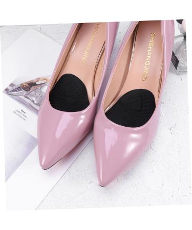 Mobestech Forefoot Gel Insoles - 2 Pair Shoe Riser Cushion Pads for High Heels | Sweat Absorbing Black Gel Shoe Inserts - Buy Online on GoSupps.com
