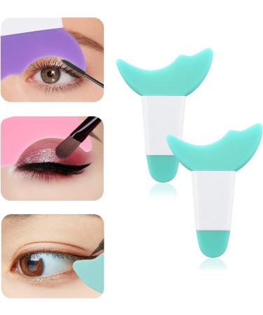 LYSAIMG 4Pcs Eyeliner Tool Eyeliner Stencil Tool Silicone Eyelash Guide Shield Reusable Mascara Makeup Tool Eyelash Eyeshadow Auxiliary Applicator Tool for Makeup - Buy Online on GoSupps.com