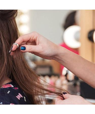 10 Pieces Hair Parting Ring with Magnetic Pin Holder Wrist Adjustable Pinky Hair Parting Tool Metal Braiding Rings for Parting Hair Hair Selecting Tools (Pink) - Buy Online on GoSupps.com