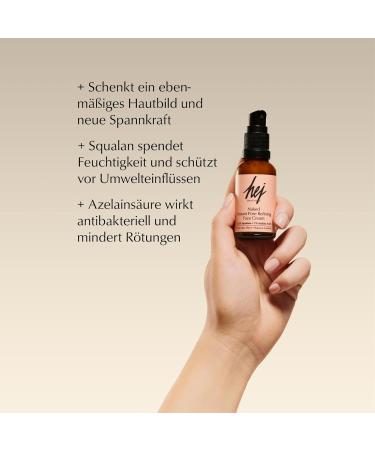 HEJ ORGANIC Naked face cream for impure skin natural cosmetics day cream and night cream prevents impurities 30 ml - Buy Online on GoSupps.com