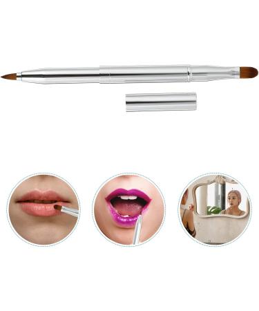 Beaupretty Travel Lipstick Brush Foundation Brush Portable Lip Brush Lipstick Applicator Wands Eyeshadow Brush Lip Gloss Lipstick Flexible Lipstick Brush Lip Liner Brush With Hat - Buy Online on GoSupps.com
