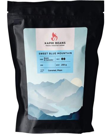 Kaphi Beans Sweet Blue Mountain Roasted Coffee- Medium Roast- Arabica Coffee Beans- Sweet & Smooth (Wholebean 2kg) Wholebean 1 count (Pack of 1)