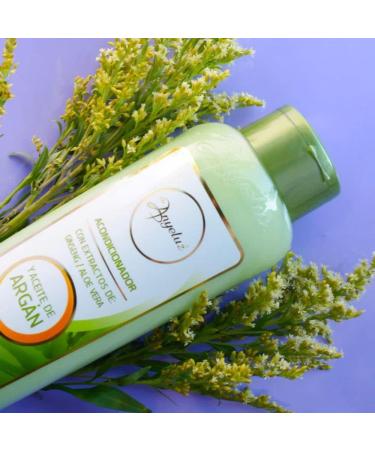 shampoo de Aloe Vera y Acondicionador Argan anyeluz (2 pack) Shampoo anyeluz Fortalece y da vitalidad a tu cabello con el champ de Aloe Vera de Anyeluz - Buy Online on GoSupps.com